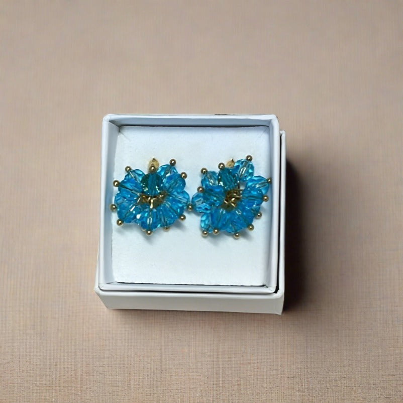 Turkoosit korvikset Lummililli x Kaarnavilla