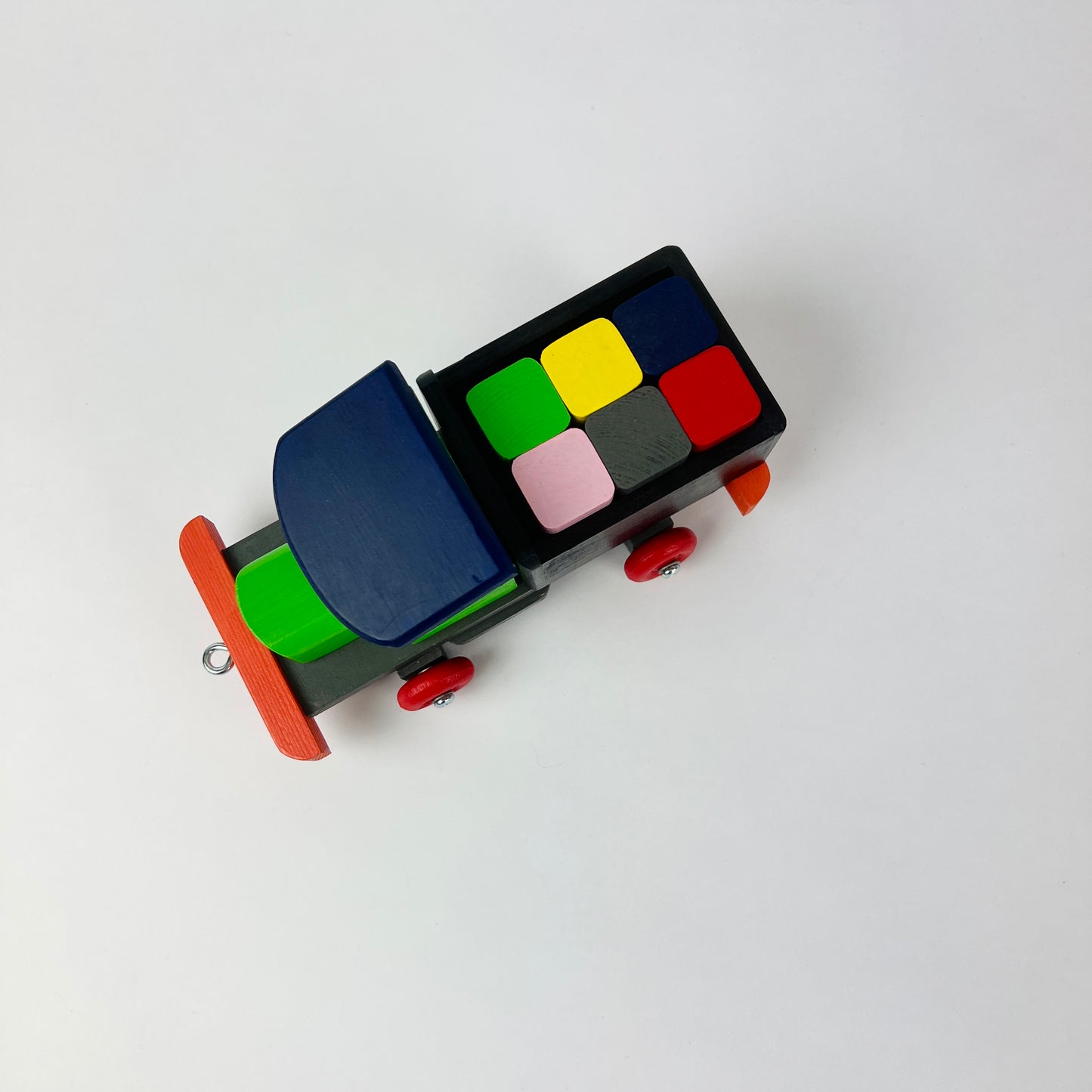 Colorful truck, different colors