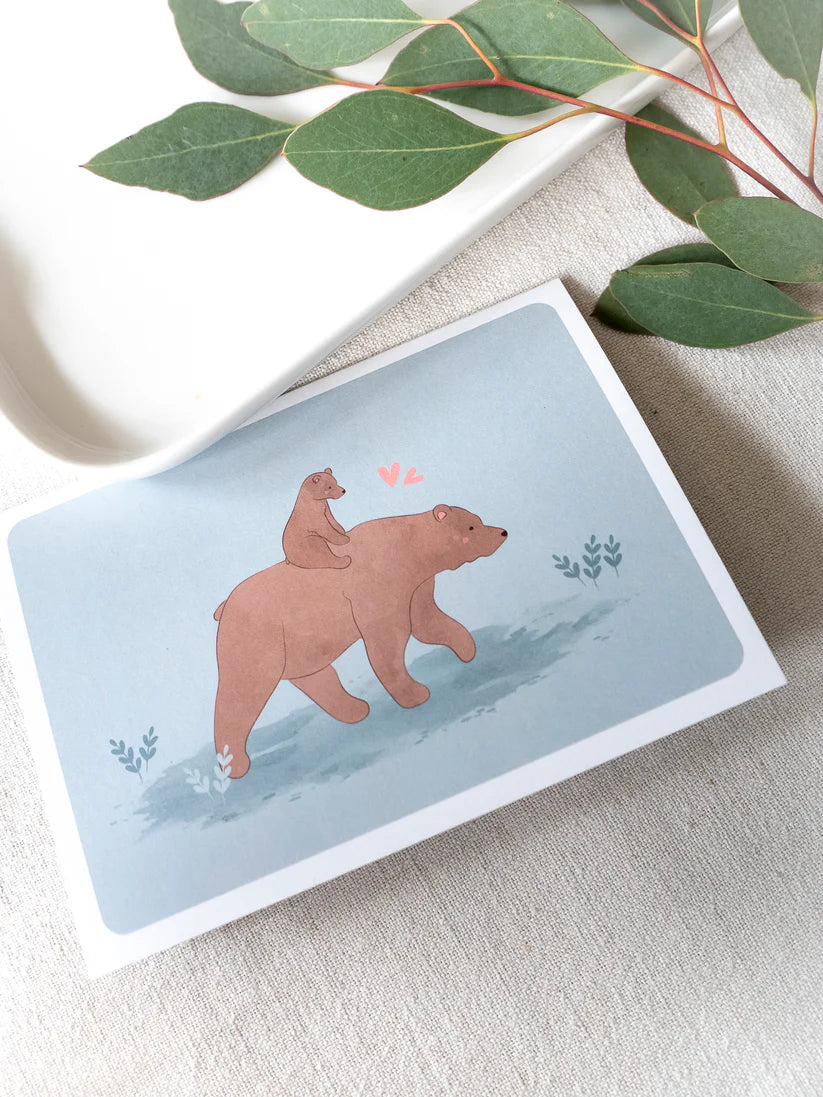 Papa Bear -kortti, 2-osainen kortti