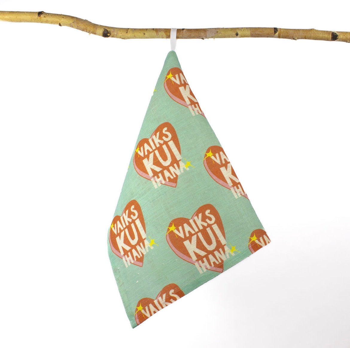 Vaiks kui ihana -linen towel, Kui design