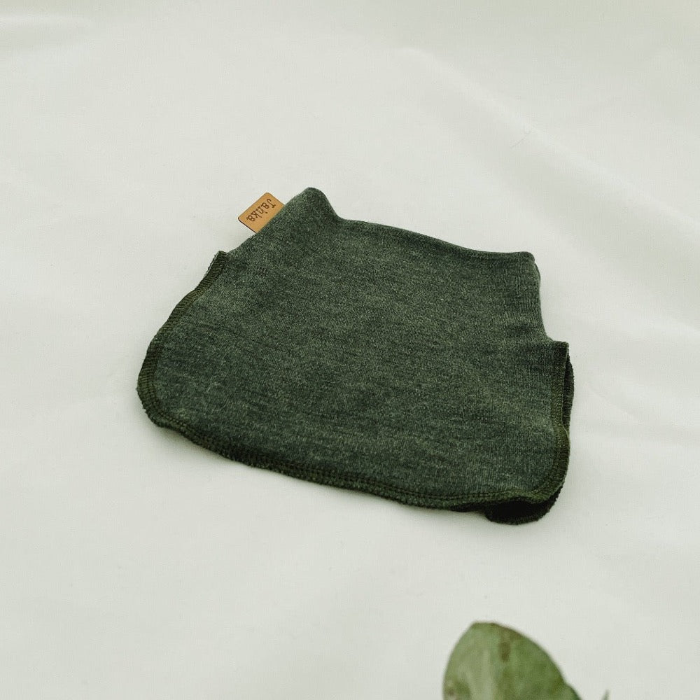 Jahkan PYÖRRE-merinovillakauluri sammal Kaarnavillan verkkokaupassa