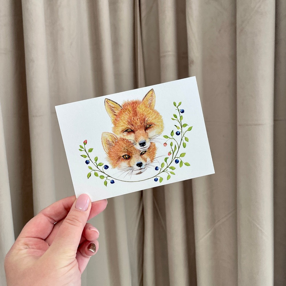 Tr Leather Design Kettukaverukset-kortti x Kaarnavilla