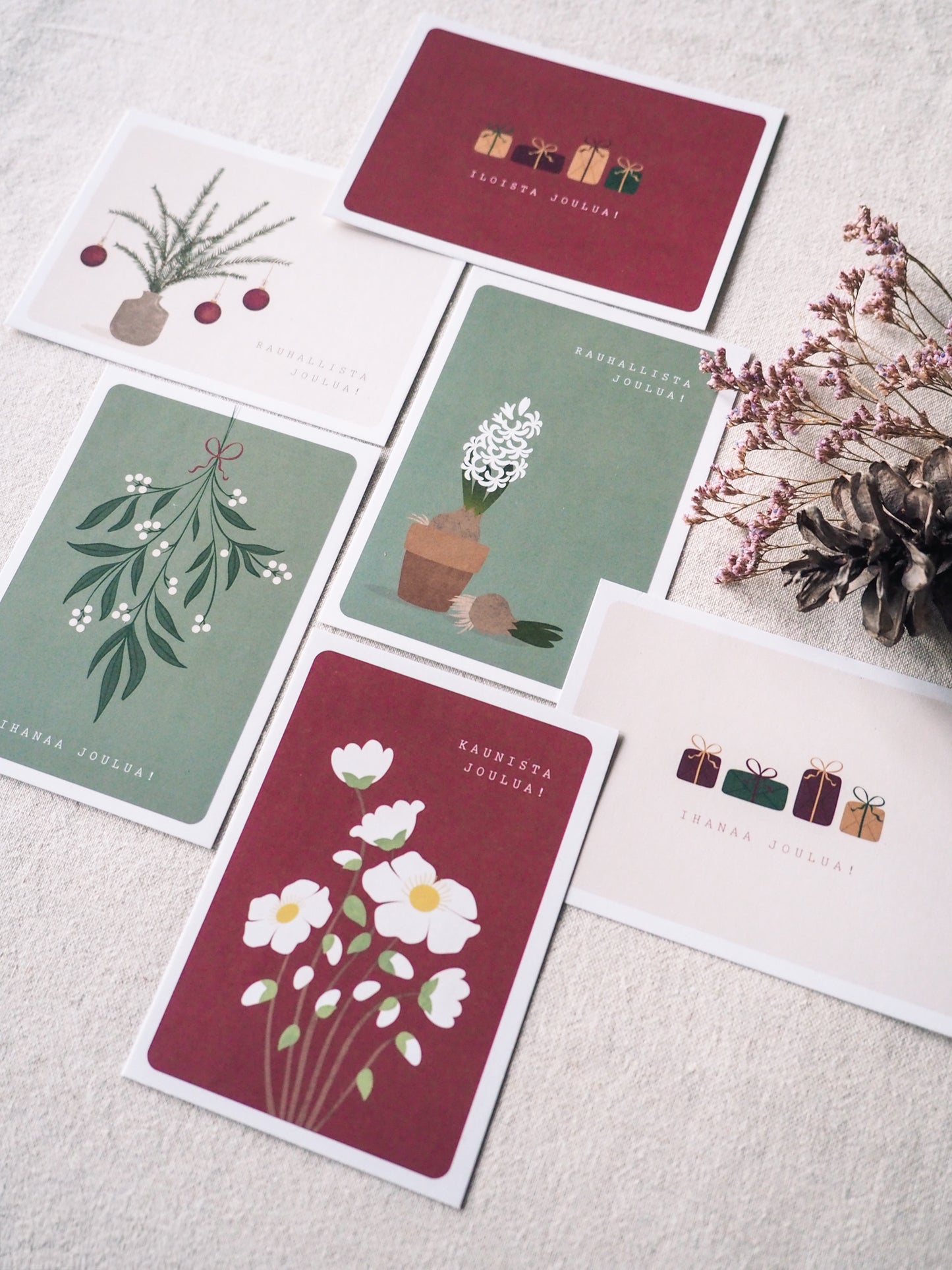 Christmas card Hyacinth, A6