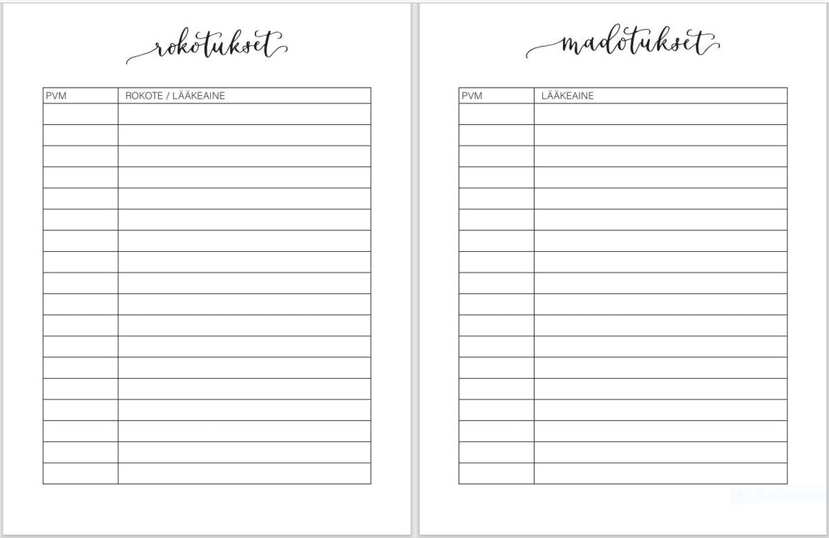 Uskollinen ystäväni -täytettävä koirakirja