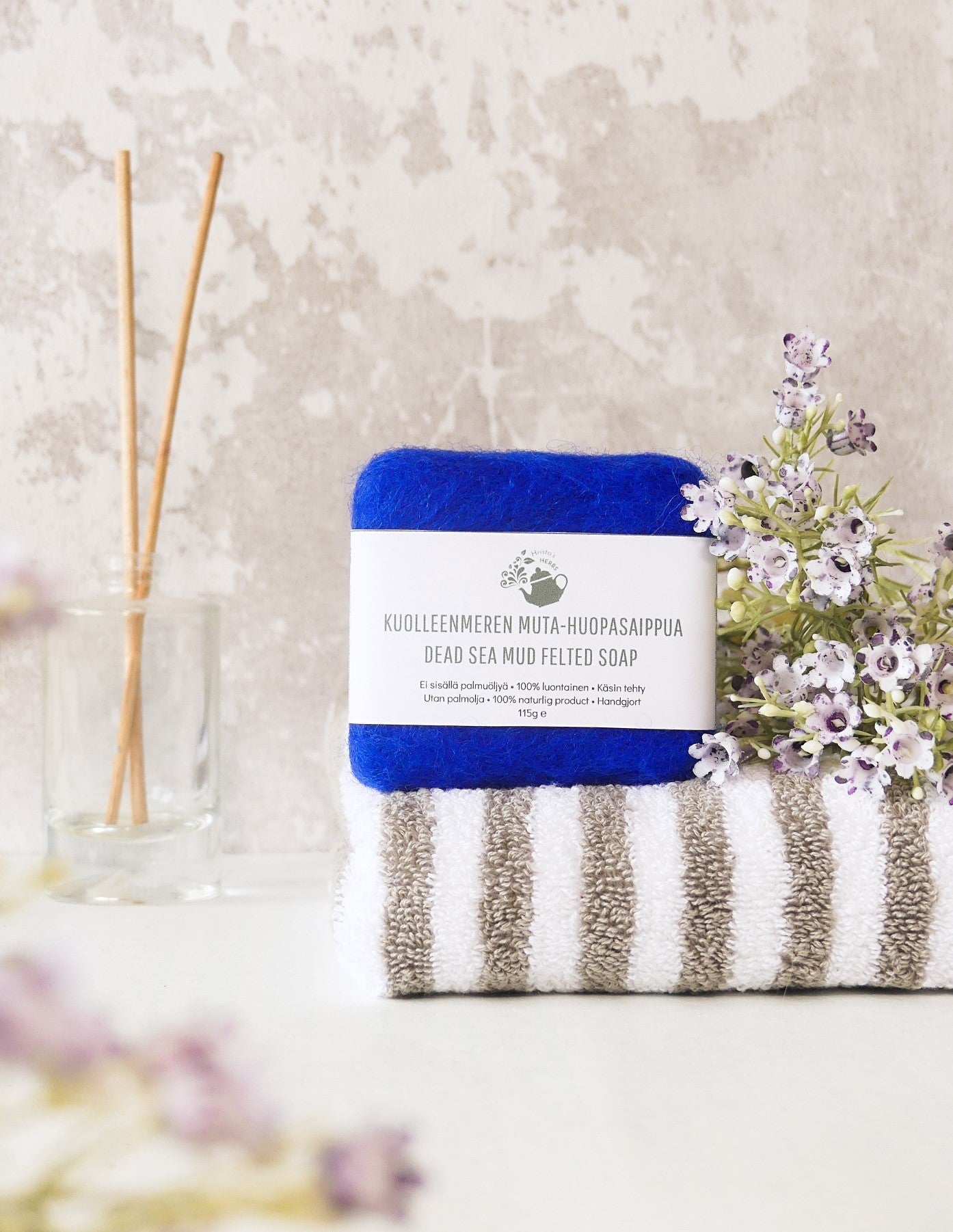 Kuolleenmeren muta -huopasaippua, 50 g