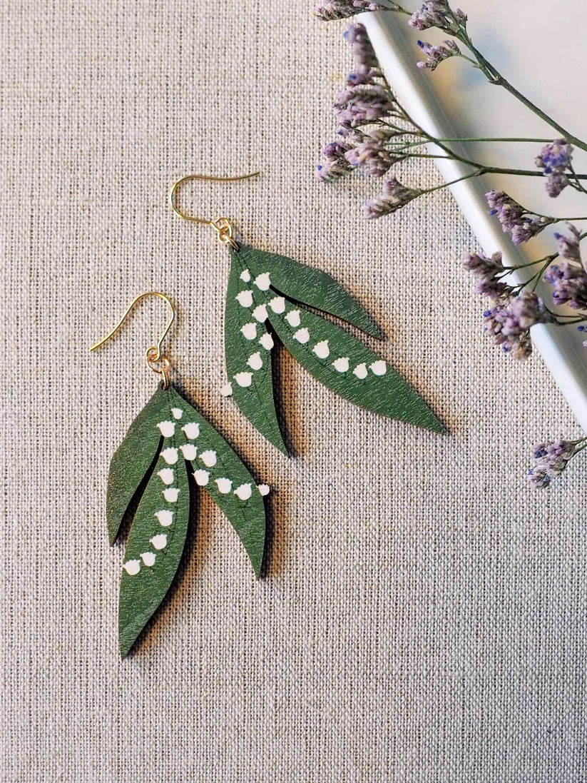 Lilli-korvakorut, vaneriset korvikset