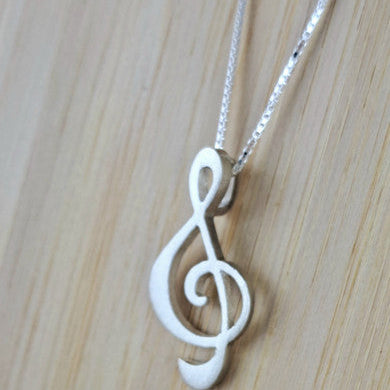 Nuottiavain-riipus, hopeaa