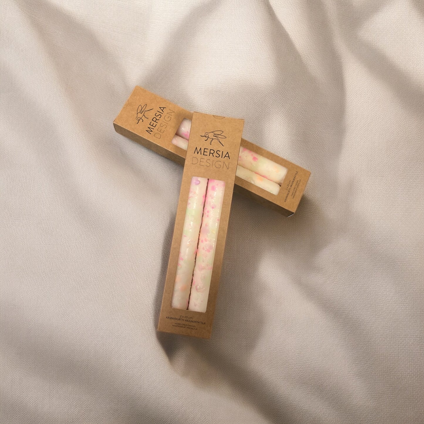 Kruunukynttilä, Roiske (eri värejä)