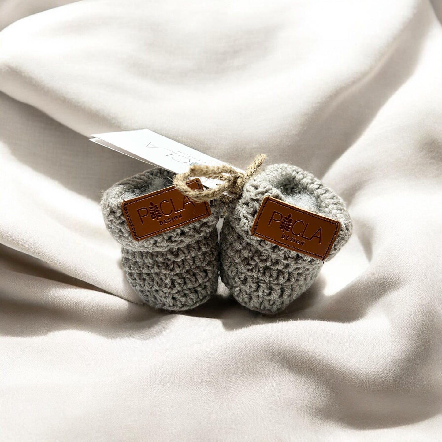 Picla-merinovillatossut, 100 % merinovillaa (0-6 kk)