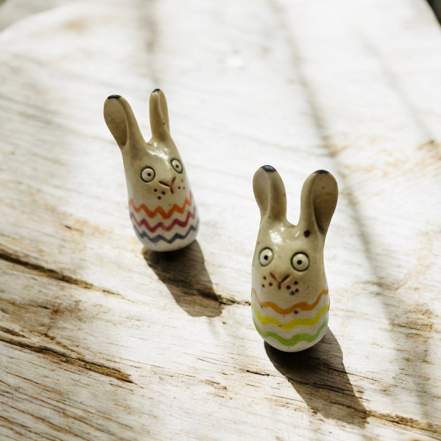 Pupu perhe -minifiguurit, keraaminen (eri kokoja)