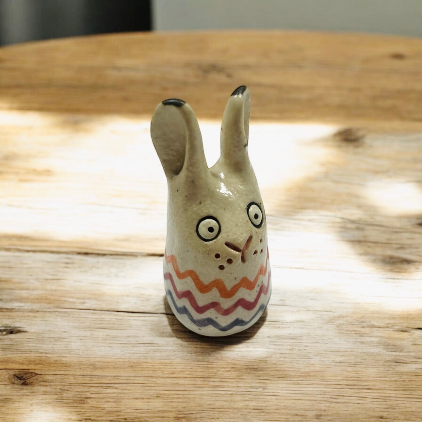 Bunny family minifigures, ceramic (various sizes)