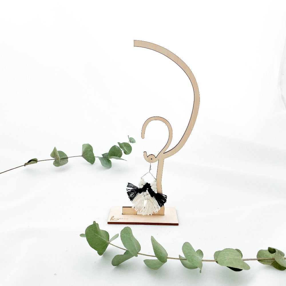 Piclan macrame-korvikset