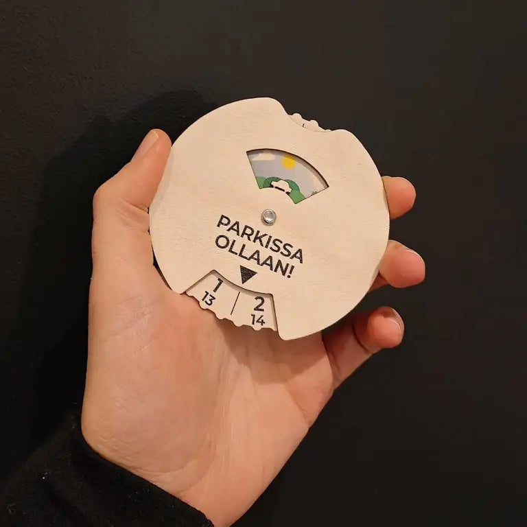 Puinen parkkikiekko, Olen loistava