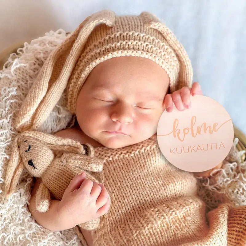 Puiset kuukausikortit, sis. 9 kaksipuolista kiekkoa, TILAUSTUOTE