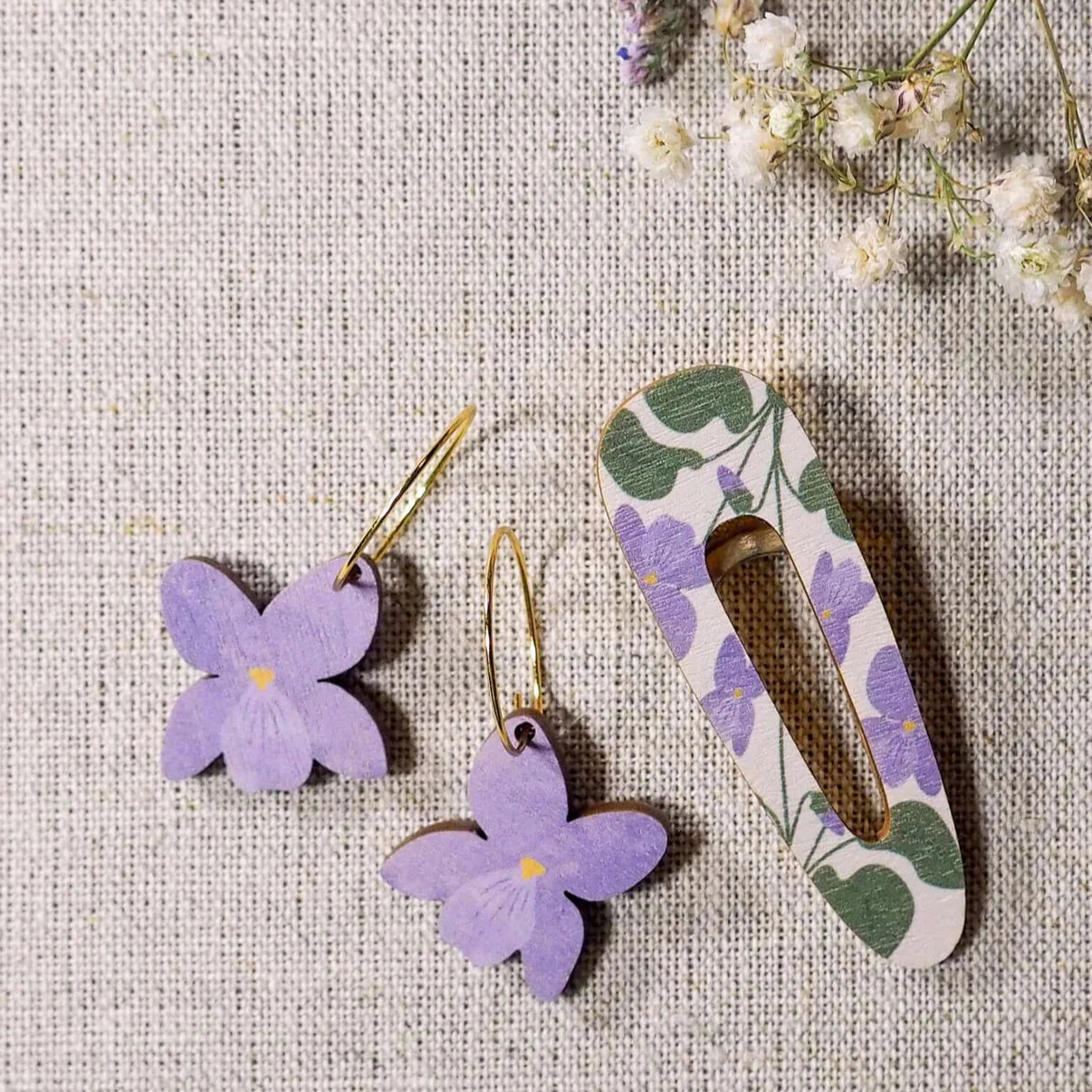 Viola earrings