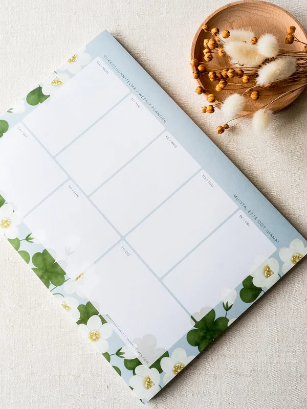 Viikkolehtiö A4 (eri kuoseja), Saima Visuals