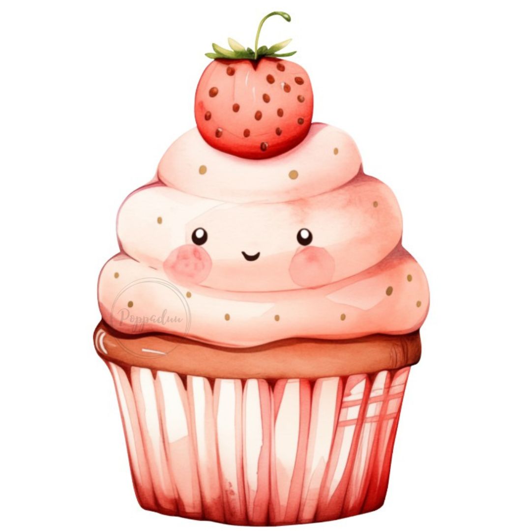 Poppaduu kuppikakku silityskuva