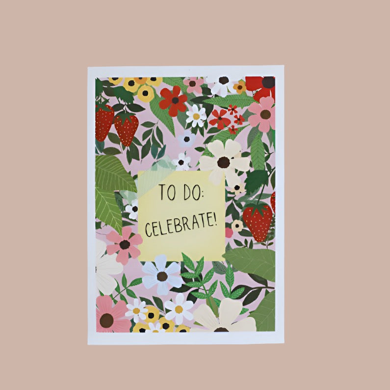 Puhelina Celebrate-kortti x Kaarnavilla