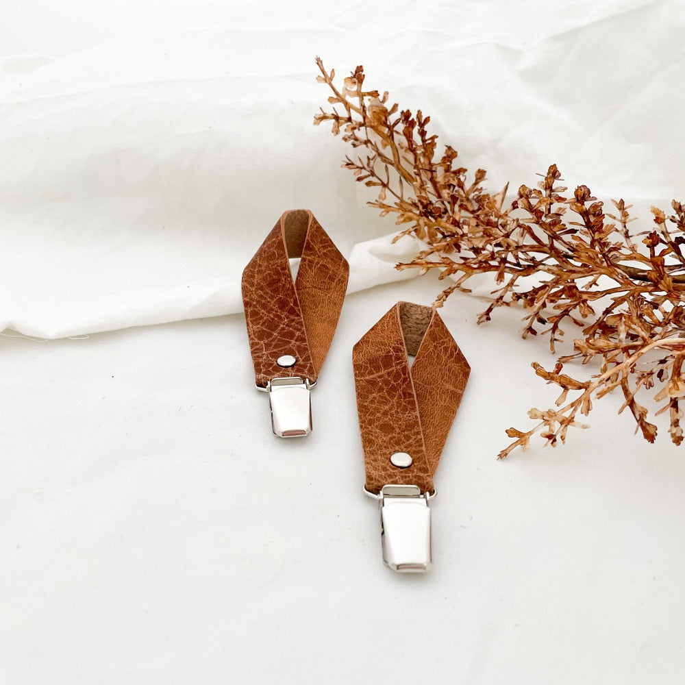 Mäkiniityn pyyheklipsit nahkaa x Kaarnavilla