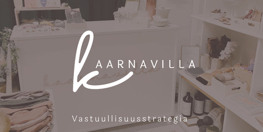 Kaarnavillassa vastuullisuus on tekoja