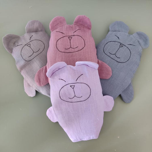 Nalle-kaurakamu, pestävällä päällisellä (eri värejä) (Kopio)