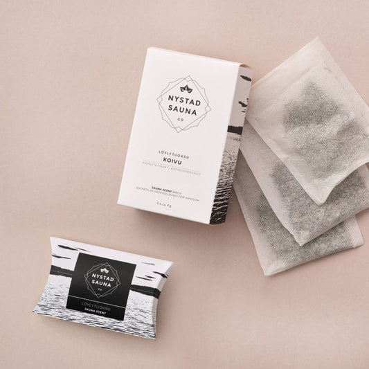 Löylytuoksu-paketti, kolmen tuoksupussin pakkaus