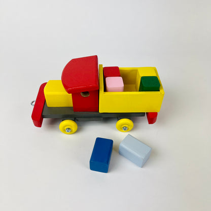 Colorful truck, different colors
