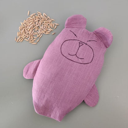 Nalle-kaurakamu, pestävällä päällisellä (eri värejä) (Kopio)