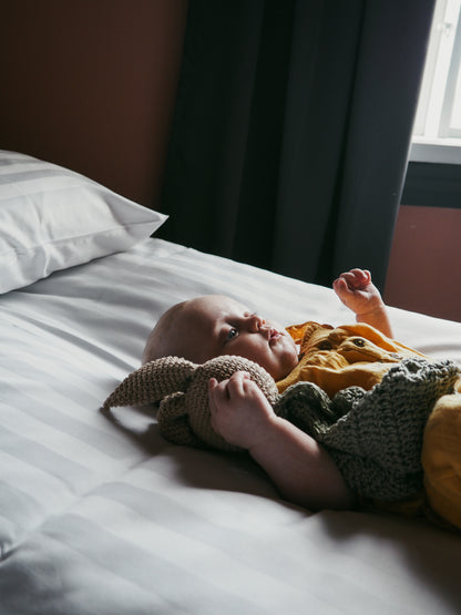 Muoviton pehmolelu, virkattu unipehmo TILAUSTUOTE