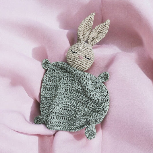 Crocheted sleep toy (various animal characters), MADE TO ORDER