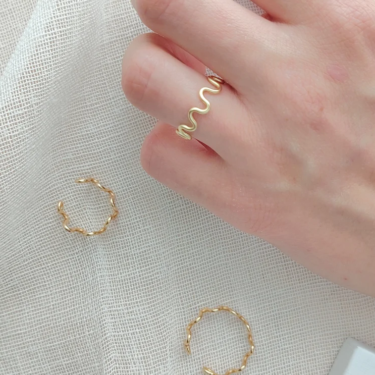 Aalto ring, small wave (various sizes and colors) ORDER ITEM