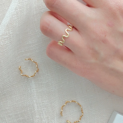 Aalto ring, small wave (various sizes and colors) ORDER ITEM