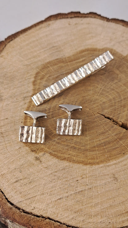 Aarnimetsä cufflinks, silver