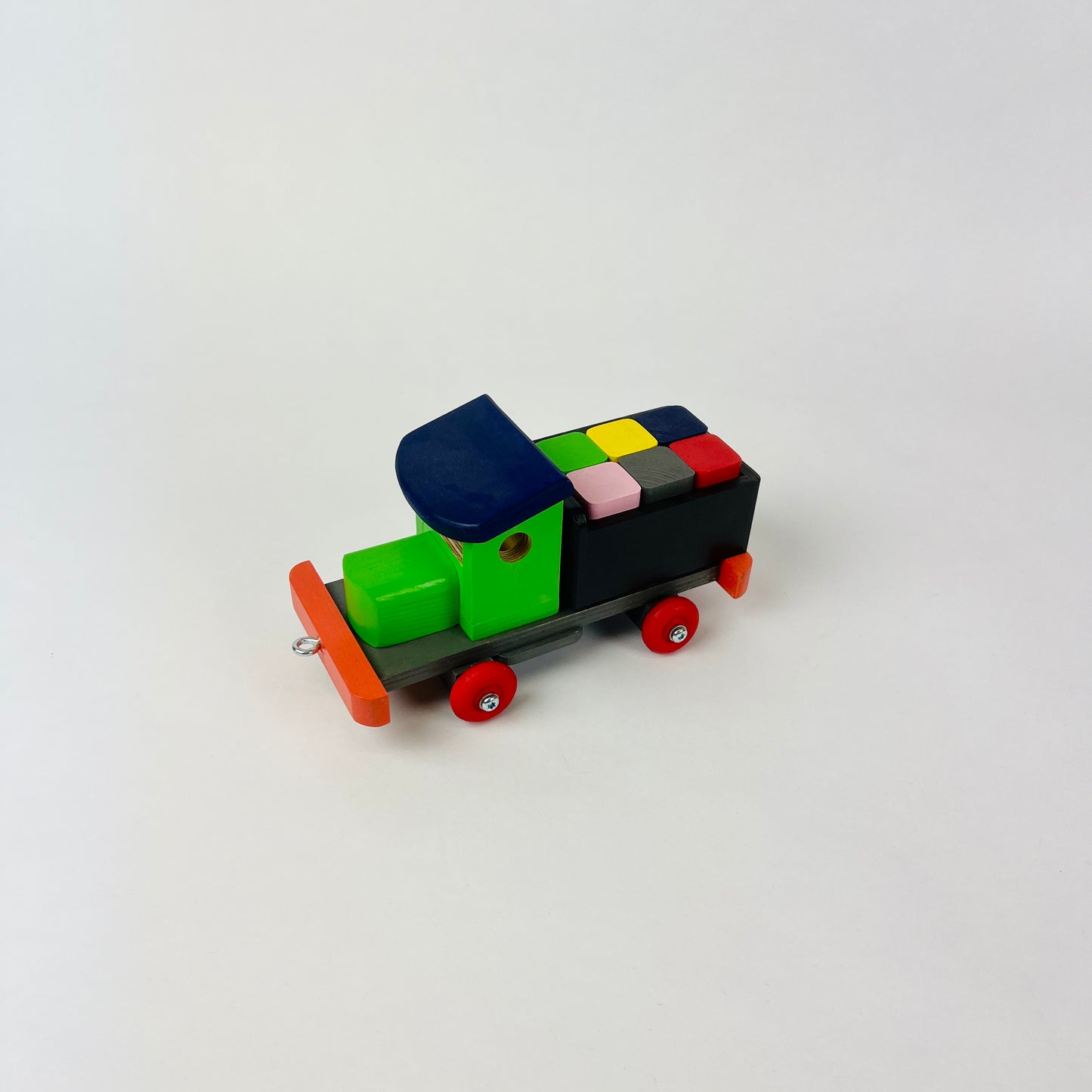 Colorful truck, different colors