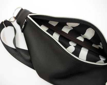 Emilia belt bag, recycled artificial leather