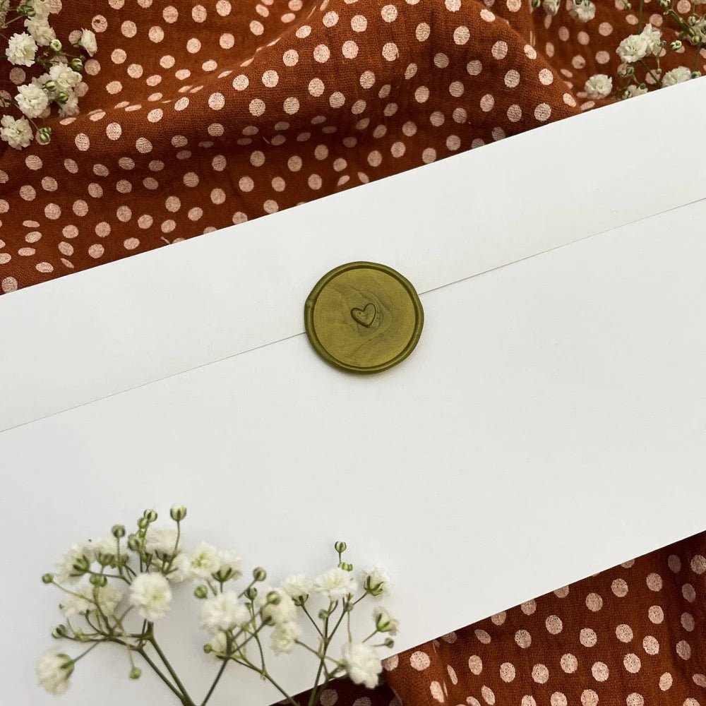 Words to My Loved One -Two-part card, with a seal