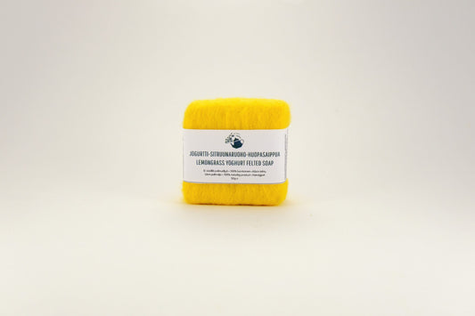 Jogurtti-sitruunaruoho -huopasaippua, 50 g