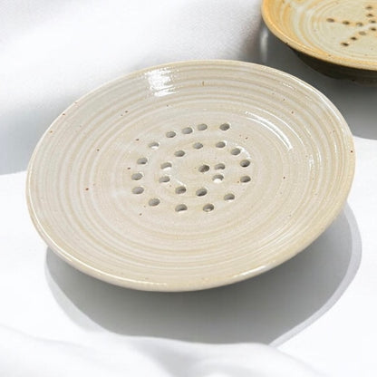 Kaunist soap dish, ceramic (various color options)