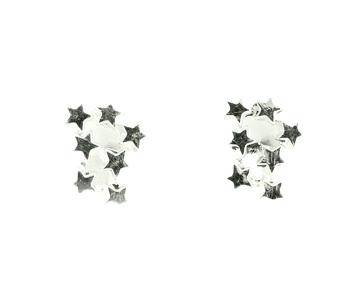 Otava earrings, silver