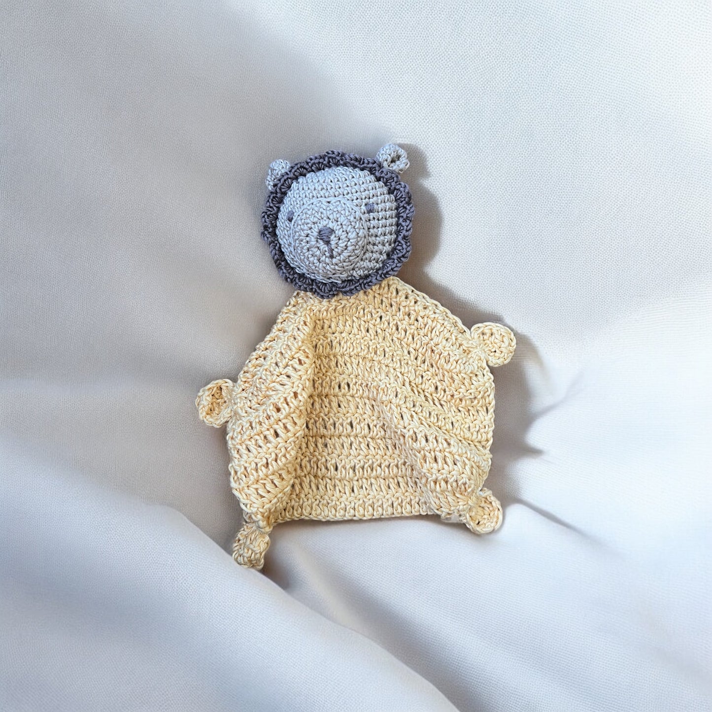 Crocheted sleep toy (various animal characters), MADE TO ORDER