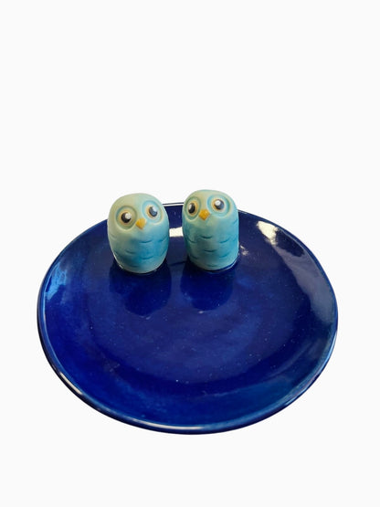 Pöllöt-alunen, keraaminen (eri värejä)