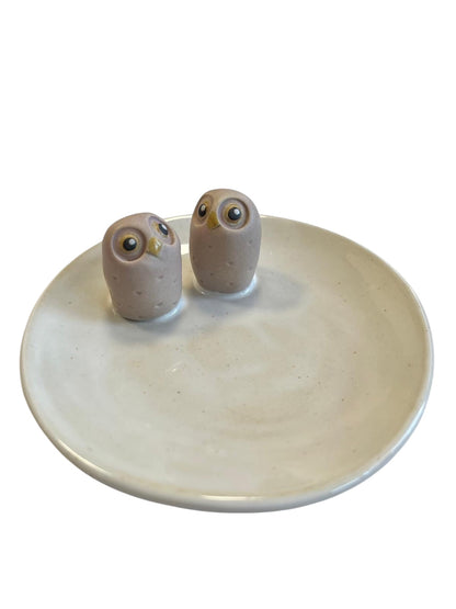 Pöllöt-alunen, keraaminen (eri värejä)