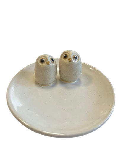 Pöllöt-alunen, keraaminen (eri värejä)