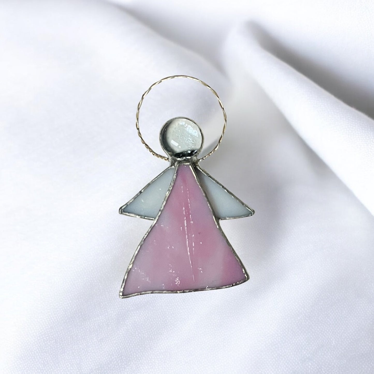 Lea glass angel, Tiffany style (various colors)