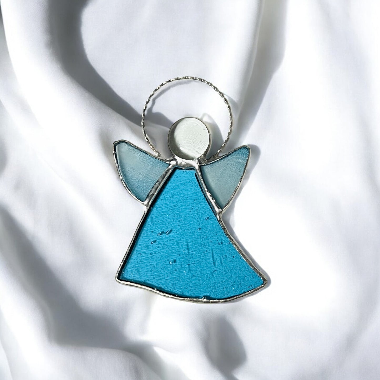 Lea glass angel, Tiffany style (various colors)