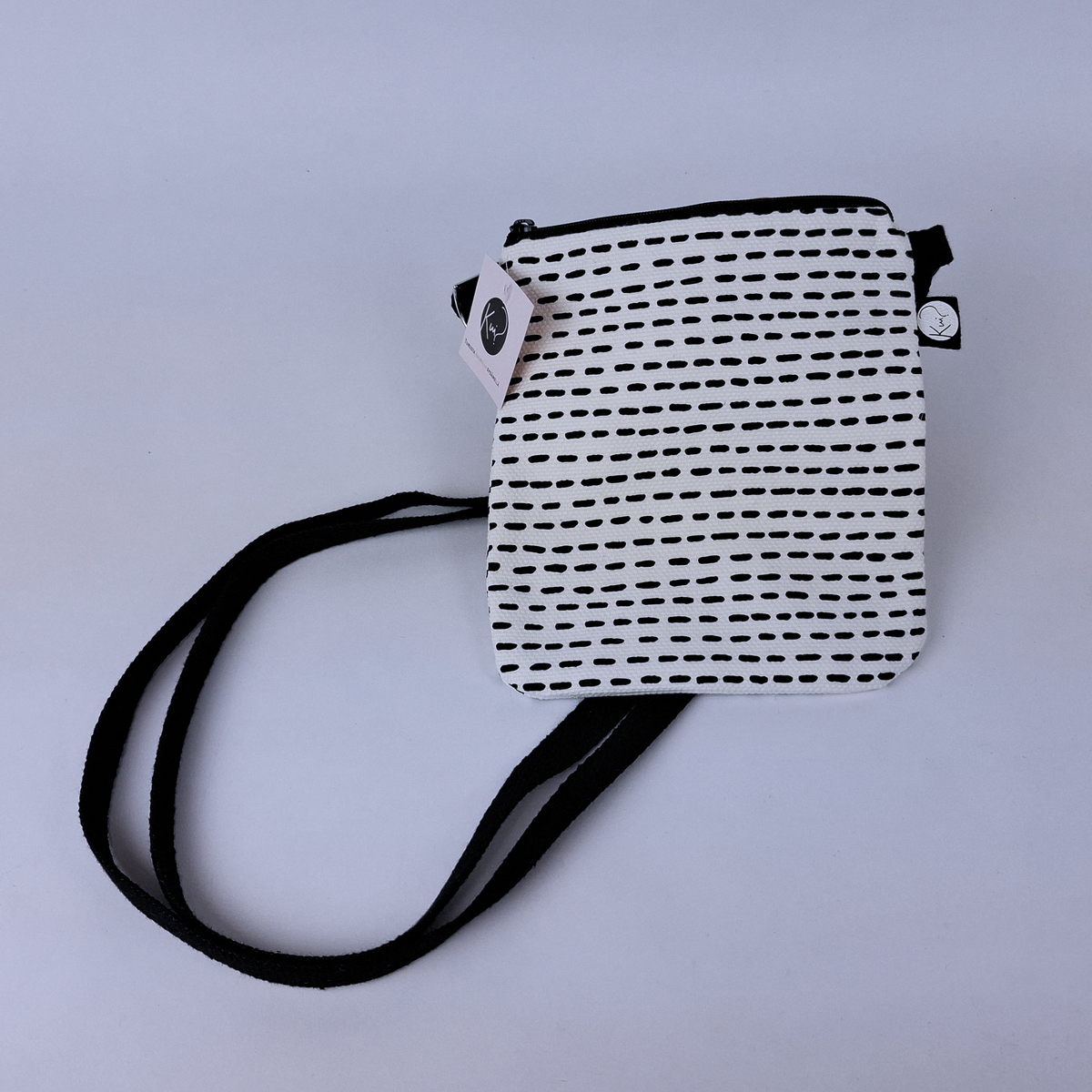 Sashiko small bag, Kui design