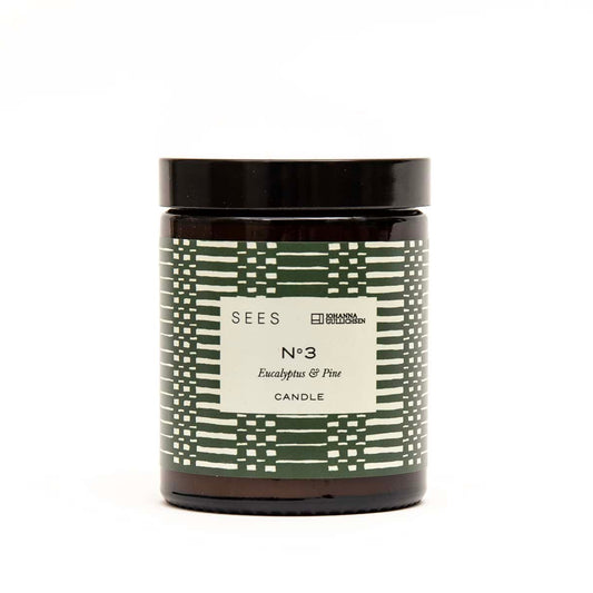 Sees tuoksukynttilä no 3 Eucalyptus ja Mänty