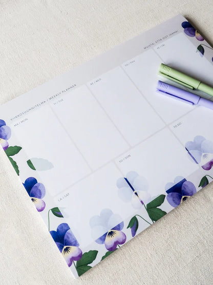 Viikkolehtiö A4 (eri kuoseja), Saima Visuals