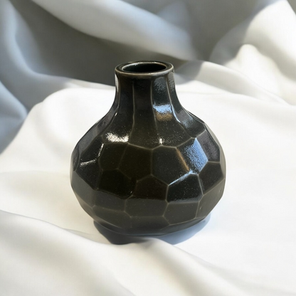 Moss button vase, ceramic minimal vase (various)