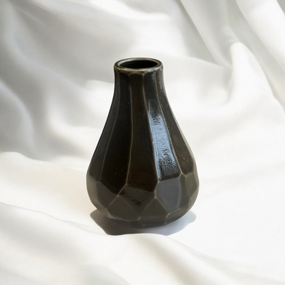 Moss button vase, ceramic minimal vase (various)